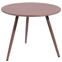 Maxtuinmeubel Bijzettafel Rafael Ø45x36,5 cm - taupe