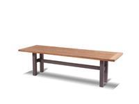 Hartman Sophie Yasmani Tuintafel 240 Cm Naturel Teak - Grijs H-Frame