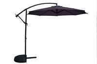 Sens-line Zweefparasol Menorca 300 cm zwart