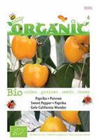 Buzzy Organic Paprika Gele California Wonder (Skal 14725) Tuinplus