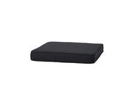 Loungekussen 60x60cm Carré Rib Black
