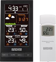 Eurochron EFWS S250 EFWS S250 Draadloos weerstation Verwachting voor 12 tot 24 uur