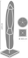 Parasolhoes 220x40 cm - antraciet