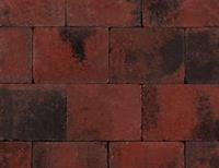 Trommelkassei 20x15x6 Rood/zwart