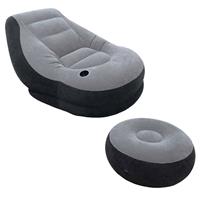 Intex Ultra Lounge stoel met poef