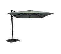 Madison Zweefparasol Capri 300 x 300 cm grijs