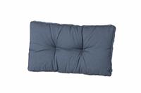 madison Loungekussen ruggedeelte 60x40cm Rib grey