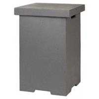 bijzettafel LPG tank 41x41xH62 cm - taupe