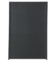Schutting wicker Trend recht zwart (115 x 170 cm)