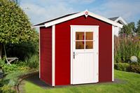 Weka Tuinhuis 223 Gr.1 205x154 cm Zweeds rood