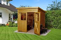 WEKA Gartenhaus 325 Gr.2, 19 mm, Lasur - Eiche hell