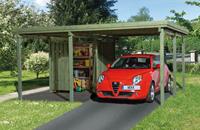 Weka Carport 607 Gr.1 478x389 cm