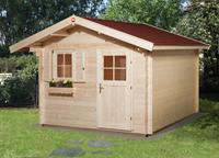 Weka Gartenhaus Premium28 V60 Maße:300 x 250cm