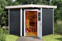 Weka Tuinhuis 229 Gr.2 235x239 cm Antraciet