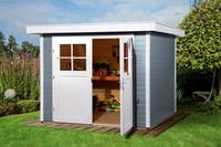 WEKA Gartenhaus 227 Gr.2 - 21 mm, Grau - RAL 7040