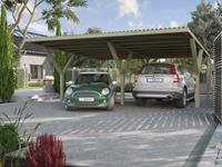 Weka Y-Carport 612 Dubbel