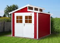 Weka Tuinhuis 226 Gr.2 235x239 cm Zweeds rood