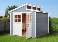 WEKA Gartenhaus 226 Gr.2 - 21 mm, Grau - RAL 7040