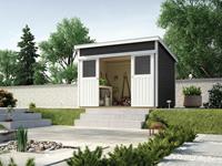 Weka Tuinhuis 225 Gr.2 295x299 cm Antraciet