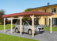 Weka Carport 615 Gr.1 Enkel 294x591 cm