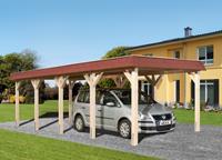 Weka Carport 615 Gr.2 Enkel 294x784 cm