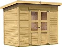 KARIBU Gartenhaus Merseburg 6 BxT: 265x265 cm