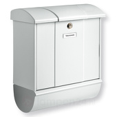 BURG WÄCHTER Briefkasten Olymp 91600 W Stahlblech-Briefkastenset
