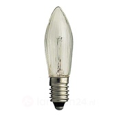 Konstsmide Christmas E10 3W 34V reservelampen 3 stuks per pak kaarsvorm