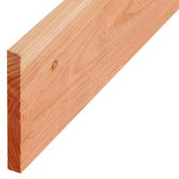 Schuttingplank lariks douglas 1,8 x 16 cm (2,00 mtr) gezaagd