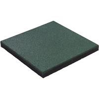 kbt  Fallschutzmatte Gummimatte 50 x50 cm  Grün 45 mm 707.004.002.001