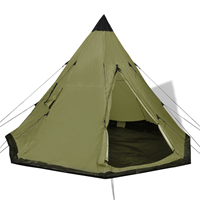 Tent 4 personen groen