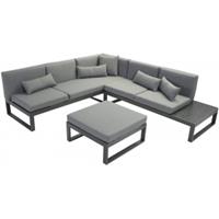 Sens-line Loungeset Malaga aluminium