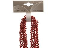 Decoris Kralenketting kunststof diamant 270cm