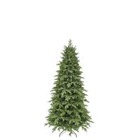 smalle kunstkerstboom sherwood spruce maat in cm: 155 x 91 groen