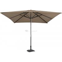 Express Virgo stokparasol 3x3m taupe