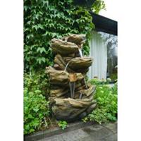 UBBINK Gartenbrunnen Sedona mit LED BxTxH: 77x55x134 cm