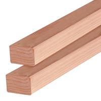 TrendHout Balk lariks douglas 4,0 x 6,0 cm (3,00 mtr) geschaafd