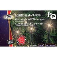 Kerstverlichting voor in de boom 200 LED warm wit 4W