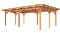 Woodvision Douglasvision Buitenverblijf Prestige 700 x 500 cm
