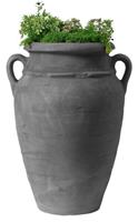 express Amphore regenton met plantenbak - Antraciet - 90 liter
