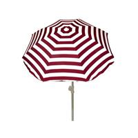 Summertime Rood gestreepte strandparasol 180 cm