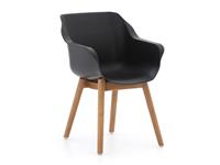 Hartman tuinmeubelen Sophie Studio Teak Tuinstoel met Armleuningen - Set van 2