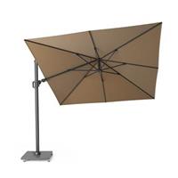 Platinum Zweefparasol Challenger 3x3 Meter Taupe