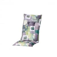 Madison Stoelkussen met hoge rug Tropic 123x50 cm groen