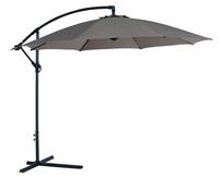 Garden Impressions Zweefparasol Athene 300 cm donker grijs-taupe