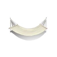 vidaXL Hängematte Hängemattengestell Hängeliege Hängematten Cream Creme