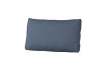 madison Loungekussen ruggedeelte 60x40cm Carré Rib grey