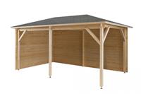 Paviljoen Interflex P 3050 pyr. dak Onbehandeld