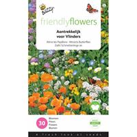 Friendly flowers vlinders laag 15m²