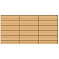 Solid carport voorwand S7744 480x245cm